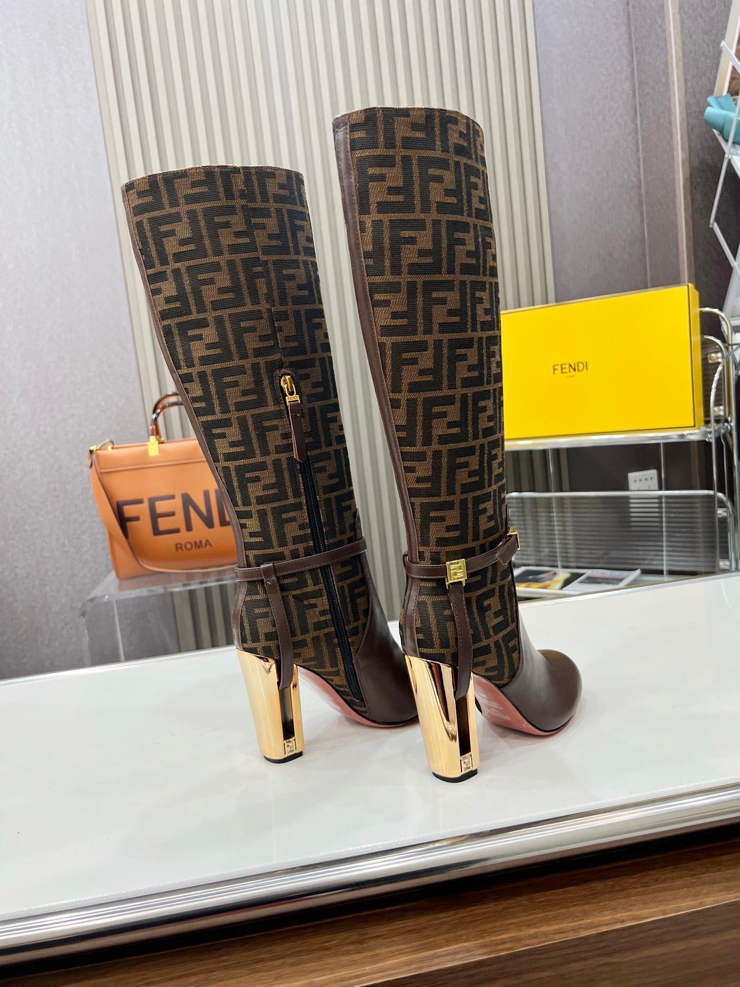 FEN Woman Boots High Heels 42