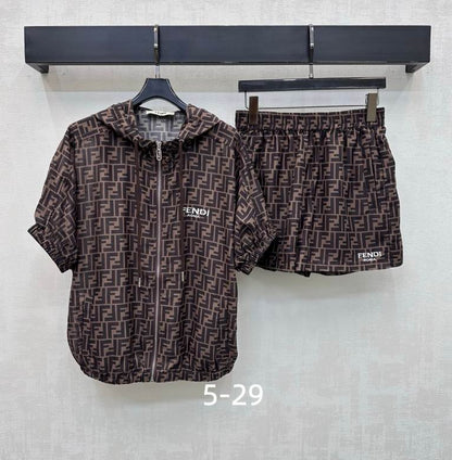 FEN Woman  jacket and short set