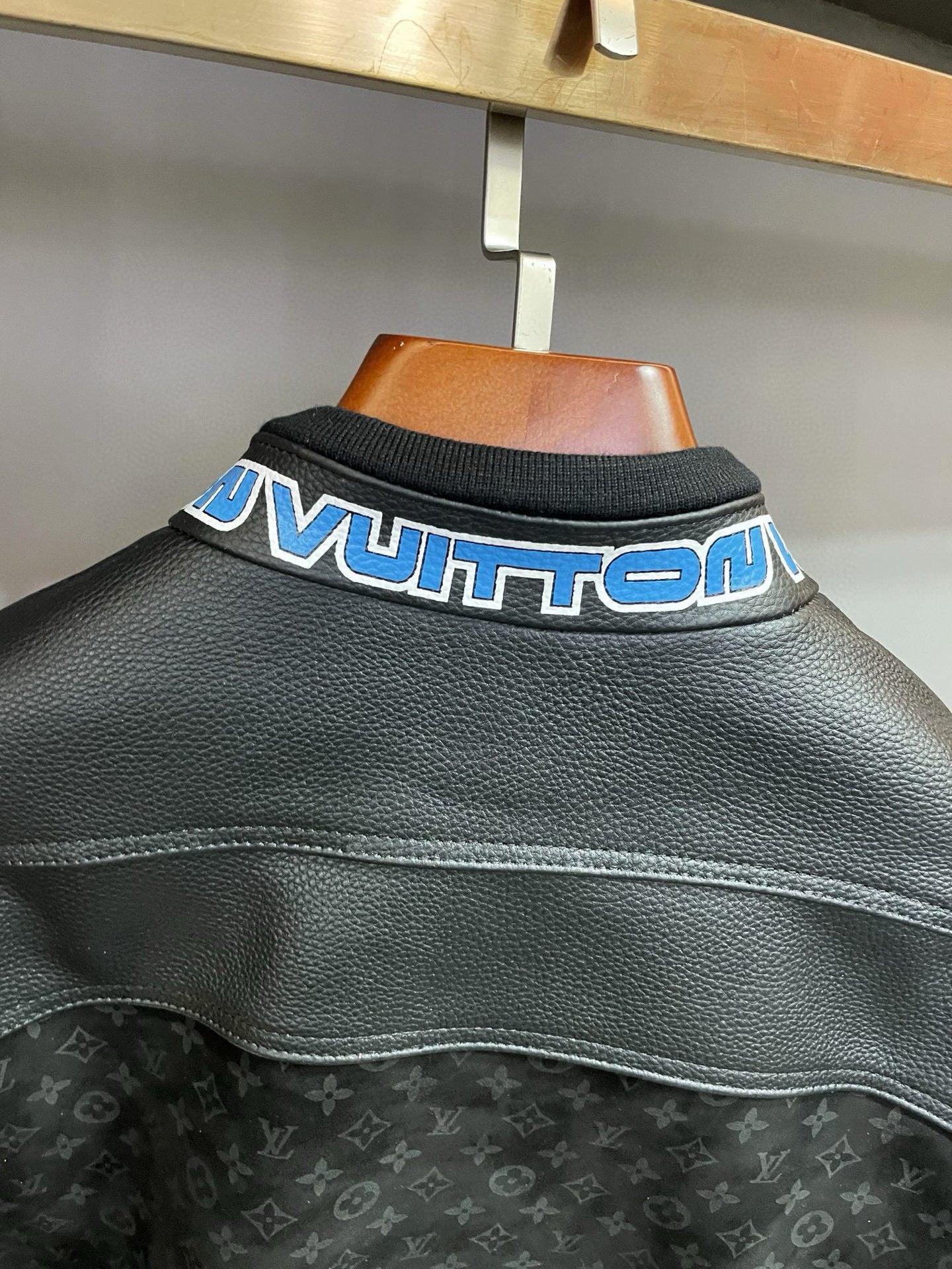 LU Leather Mix Jacket Biker   Man Limited 25/26  IOFF