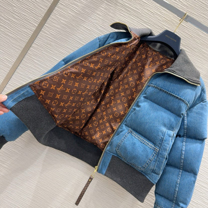 LU Denim Quilted Jacket Woman  Limited