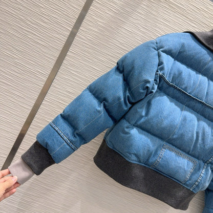 LU Denim Quilted Jacket Woman  Limited