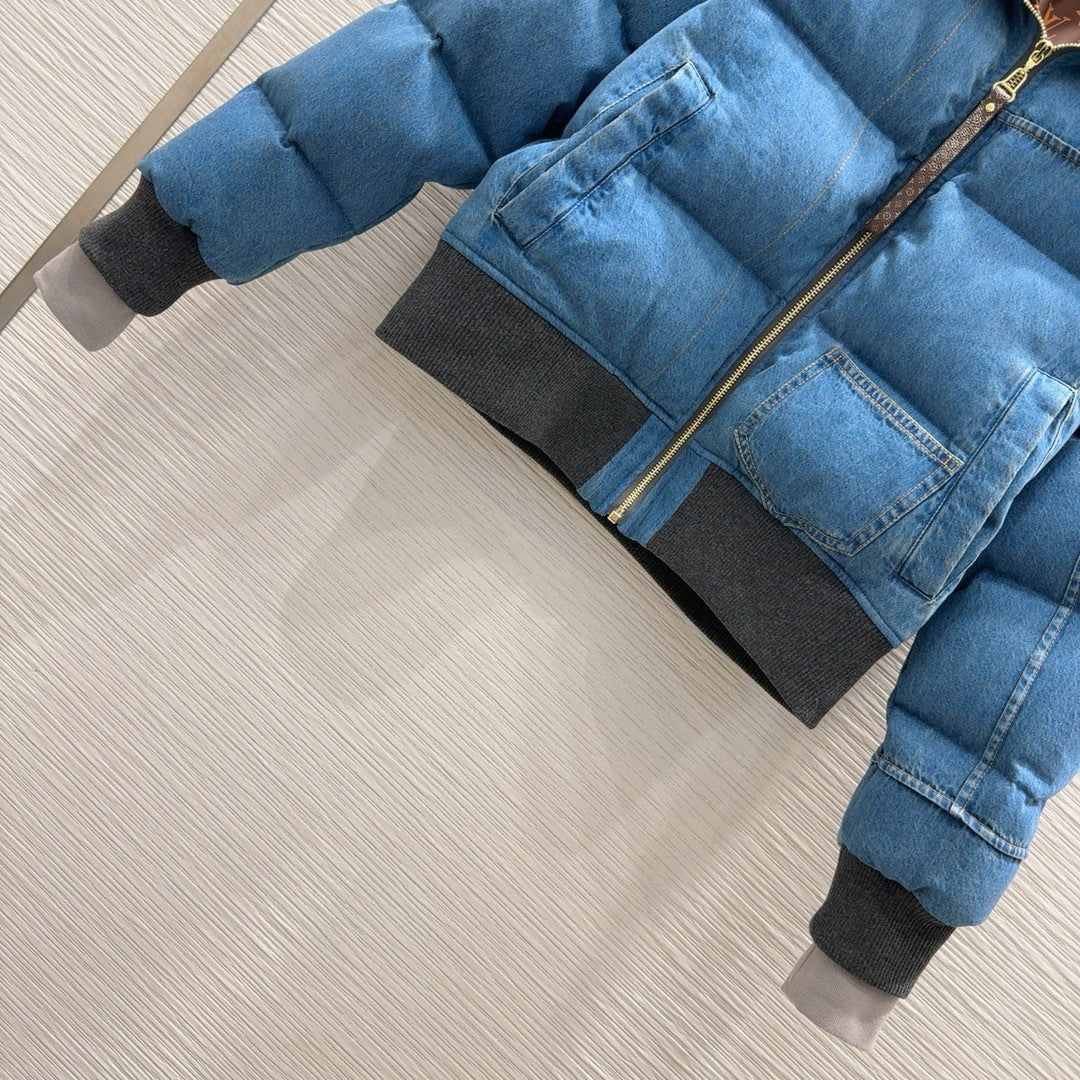 LU Denim Quilted Jacket Woman  Limited