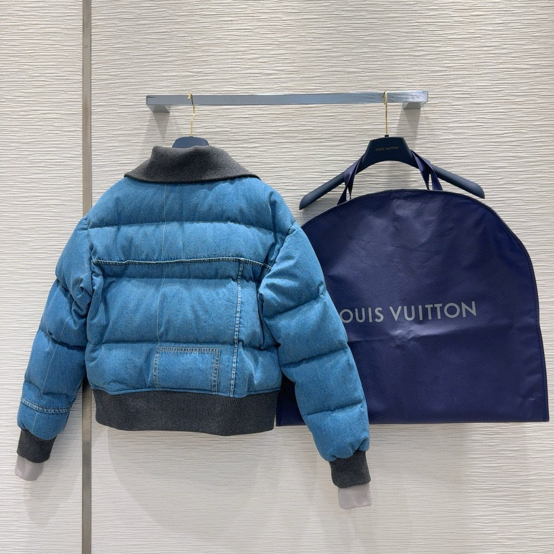LU Denim Quilted Jacket Woman  Limited