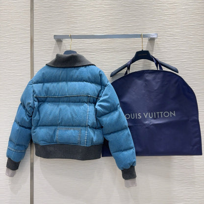 LU Denim Quilted Jacket Woman  Limited