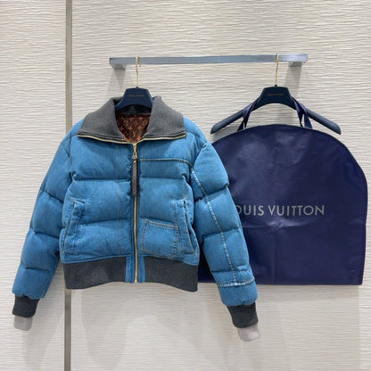 LU Denim Quilted Jacket Woman  Limited