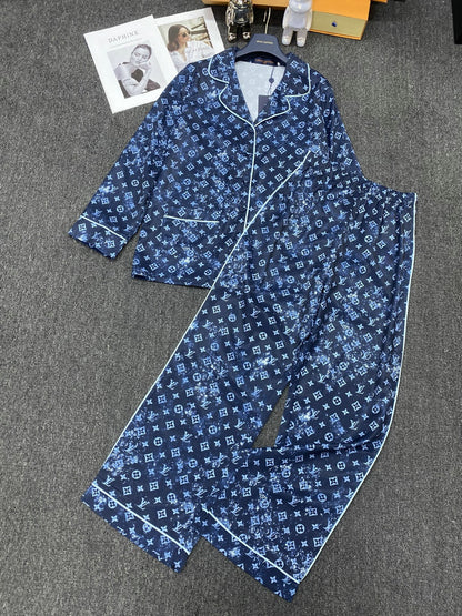 LU Clothing Jacket Set Pajama