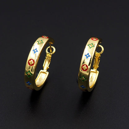 LU Fashion earrings 2 Color's