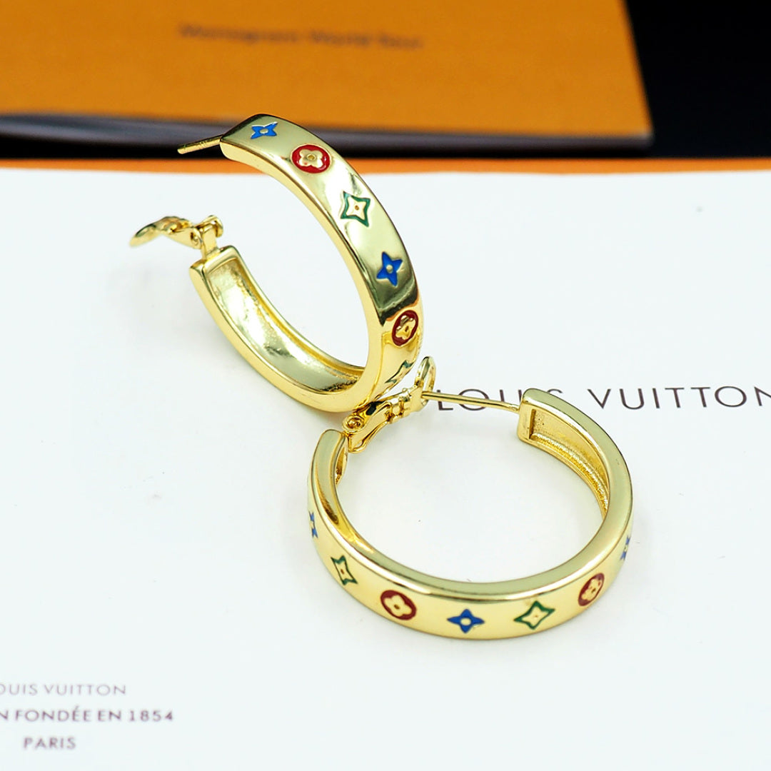 LU Fashion earrings 2 Color's