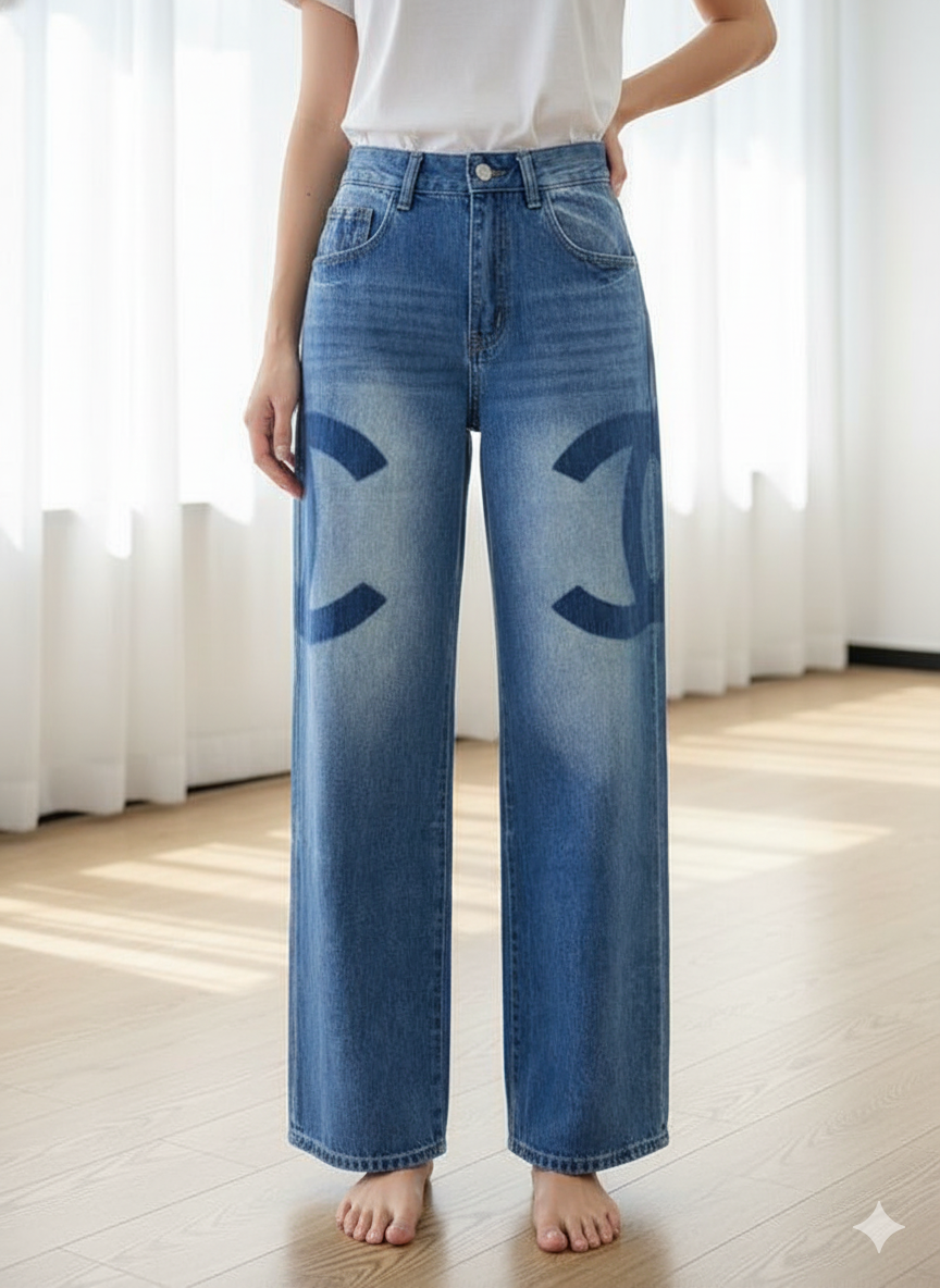 CHL Pants Jeans Woman Monogram