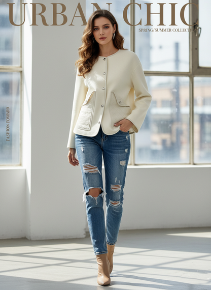 HRM Wool  Woman Jacket 2 Color 's