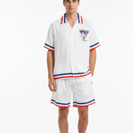 CASA BLAKC Man Sport Suits Summer
