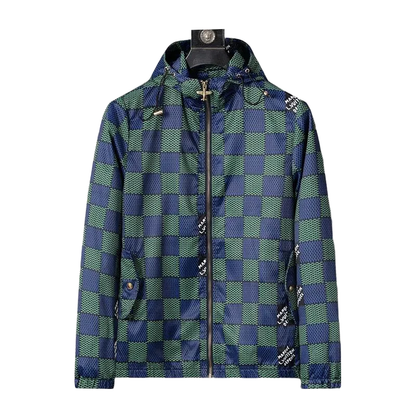 LU  Monogram Jacket Ebene Windbreak Hoodie