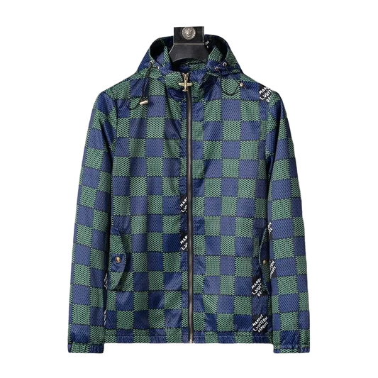 LU  Monogram Jacket Ebene Windbreak Hoodie