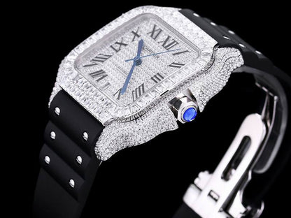 CART  Watches Jeweled Crystals 40 mm 2 Color's