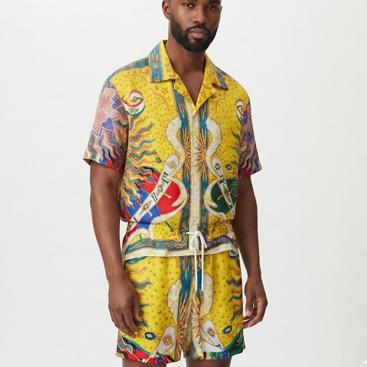 HRM Man Sport Suits Summer