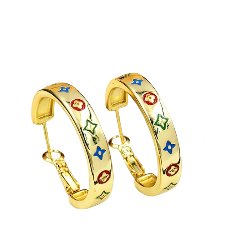 LU Fashion earrings 2 Color's