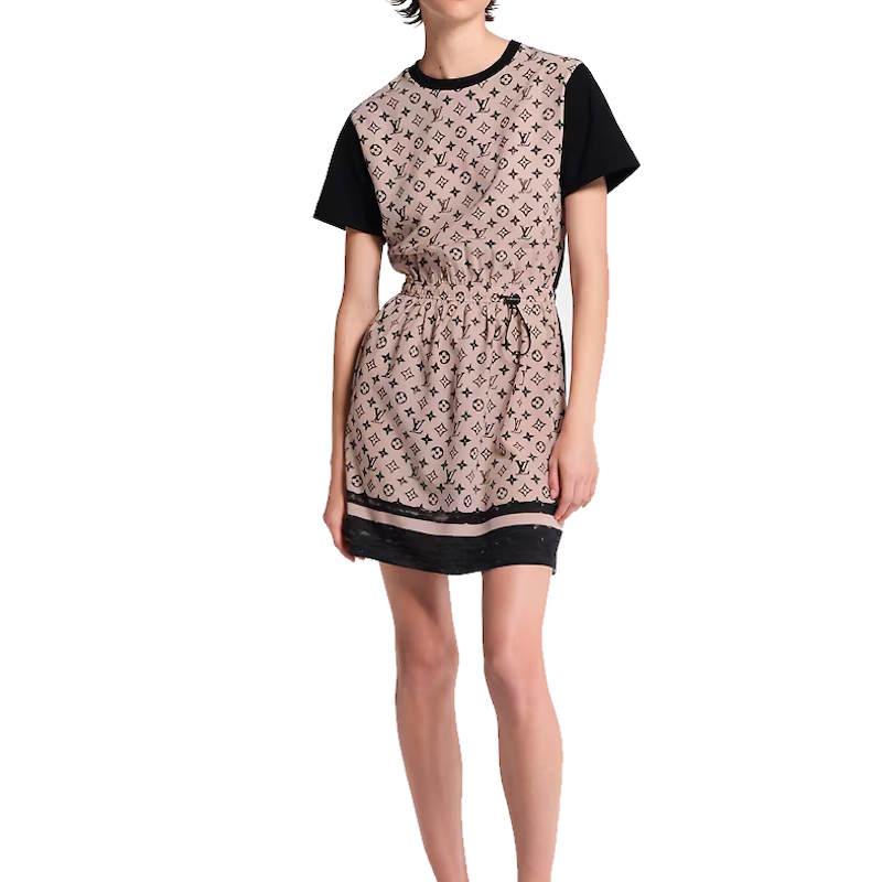 LU  Monogram Front Drawstring dress Limited