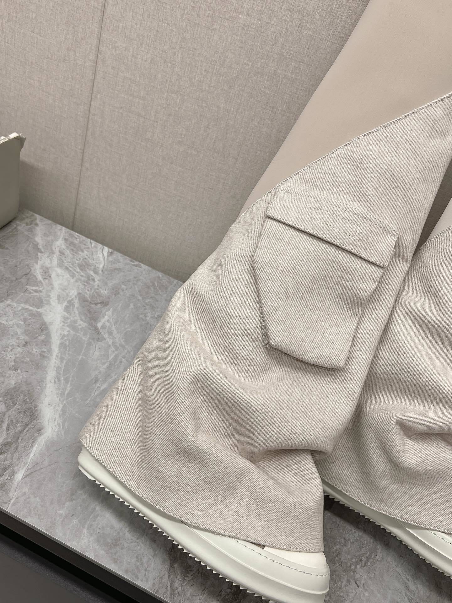 Rick Owen  cargo fetish knee length boots Woman 2 Color's