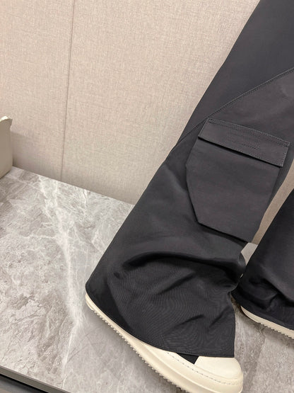 Rick Owen  cargo fetish knee length boots Woman 2 Color's