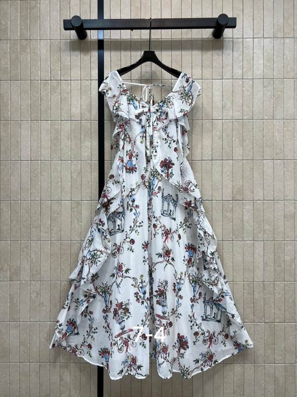CHD Woman long  Long Ruffled Dress  QQ