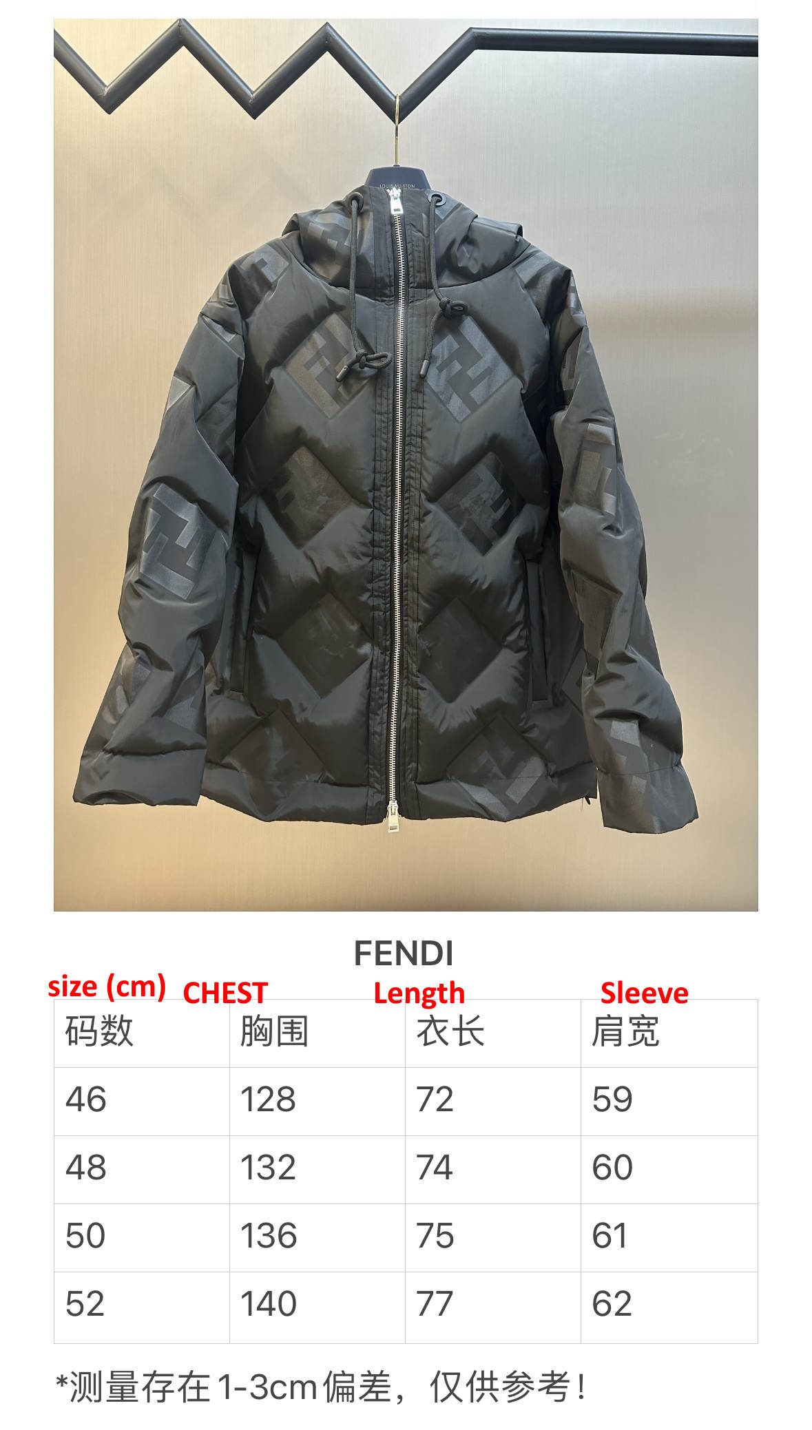 FEN Jacket  down Hoodie IOFF