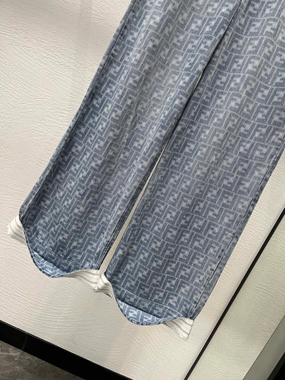 FEN   Pants Summer Jeans Denim Woman Limited