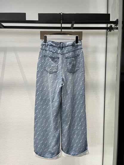 FEN   Pants Summer Jeans Denim Woman Limited