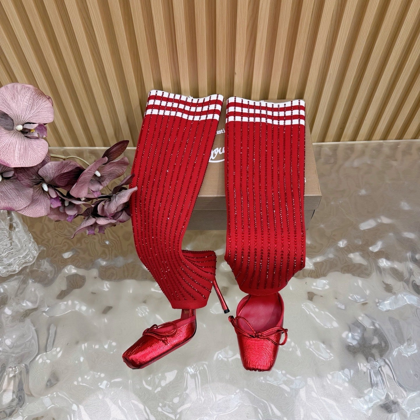 LABUTIN Ca sia An mac Woman Shoes Pump 4 Color's Heels 42