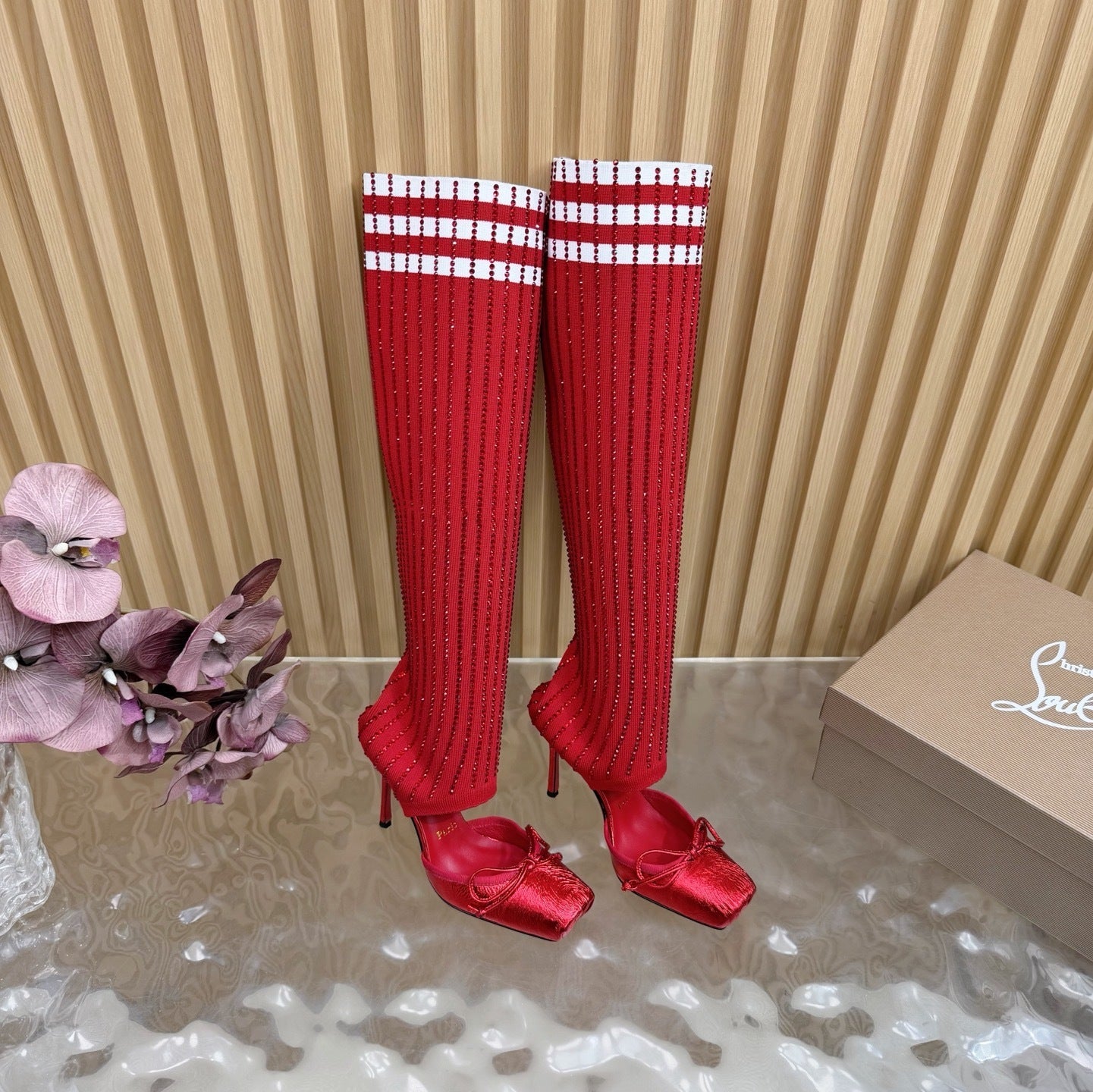 LABUTIN Ca sia An mac Woman Shoes Pump 4 Color's Heels 42