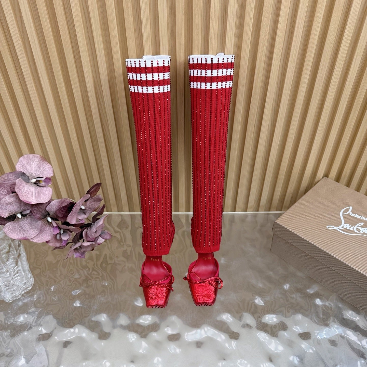 LABUTIN Ca sia An mac Woman Shoes Pump 4 Color's Heels 42