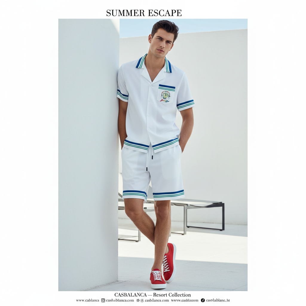 CASA BLANC Sport Suits Summer