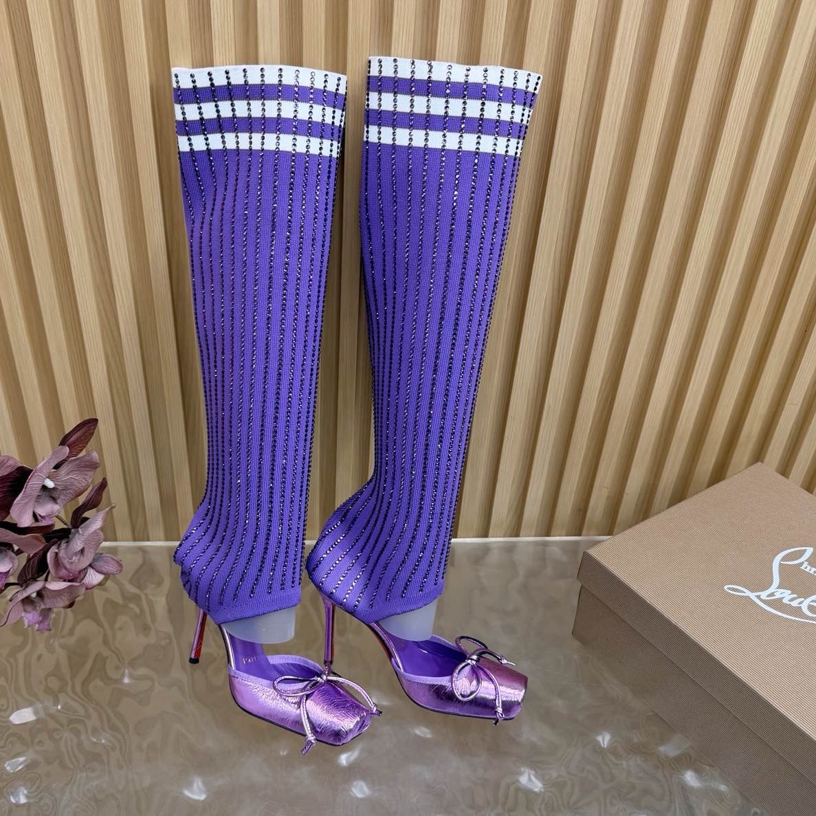 LABUTIN Ca sia An mac Woman Shoes Pump 4 Color's Heels 42