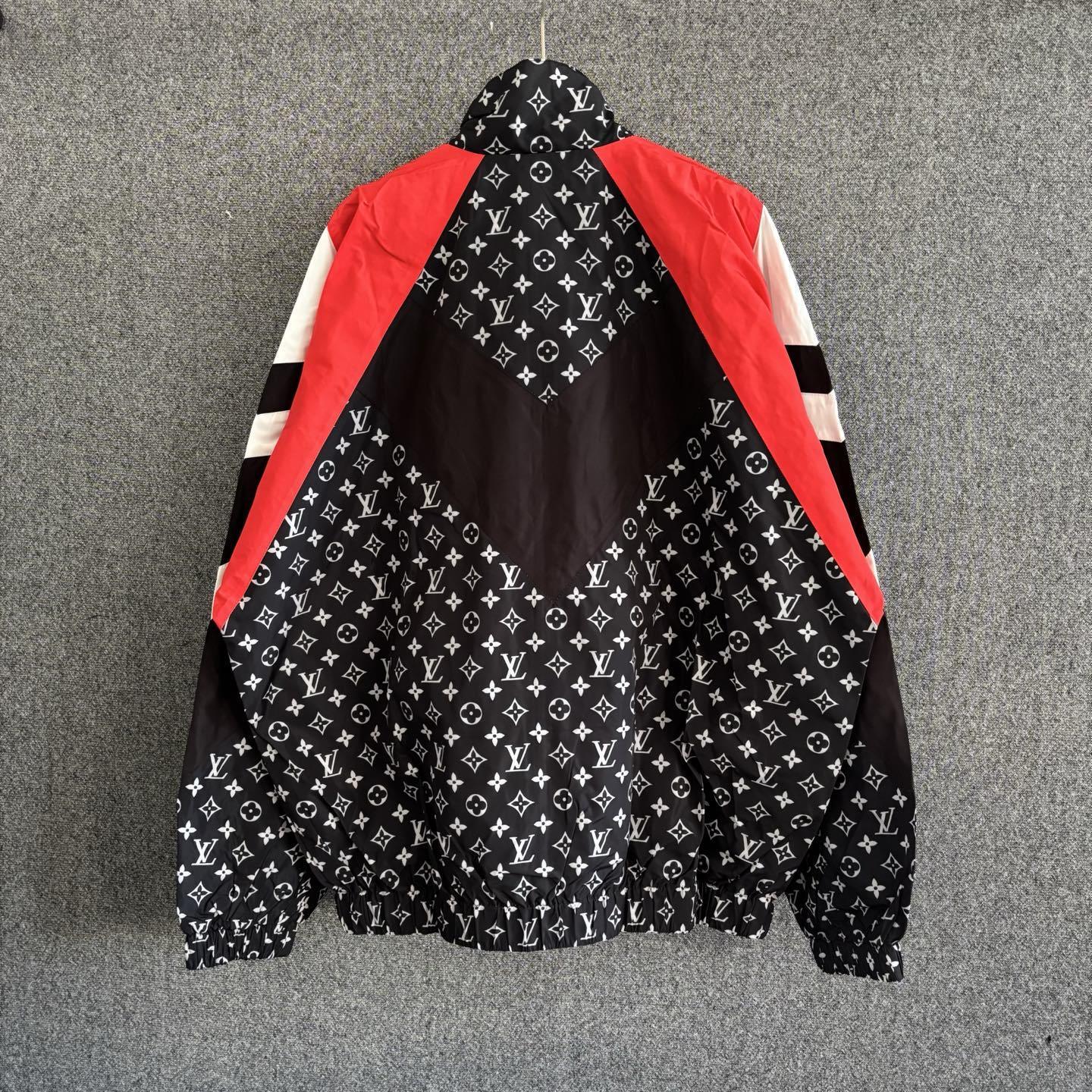 LU  Monogram Printed Nylon Tracks Jacket  Man IOFF