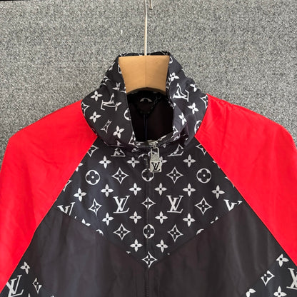 LU  Monogram Printed Nylon Tracks Jacket  Man IOFF