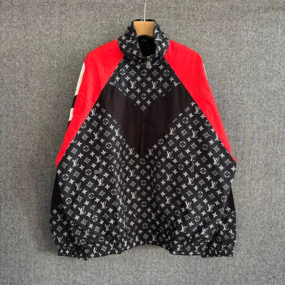 LU  Monogram Printed Nylon Tracks Jacket  Man IOFF