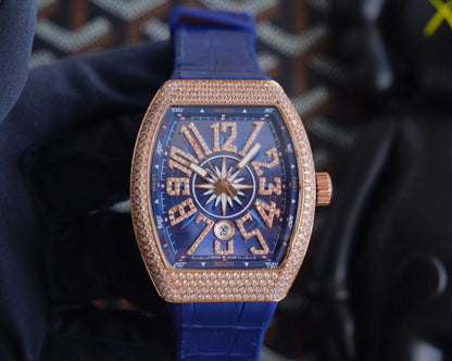 FRANCK M  V45 SC DT  stones yachting Watches 54 cm 2 Color's