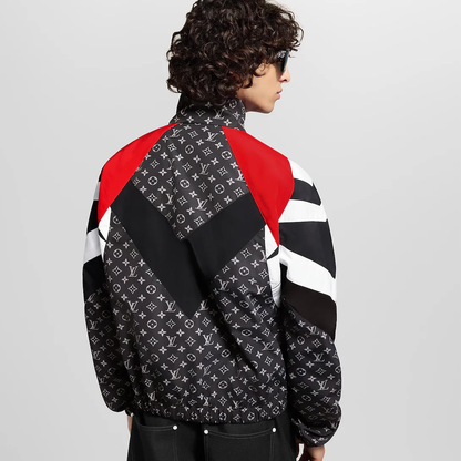 LU  Monogram Printed Nylon Tracks Jacket  Man IOFF