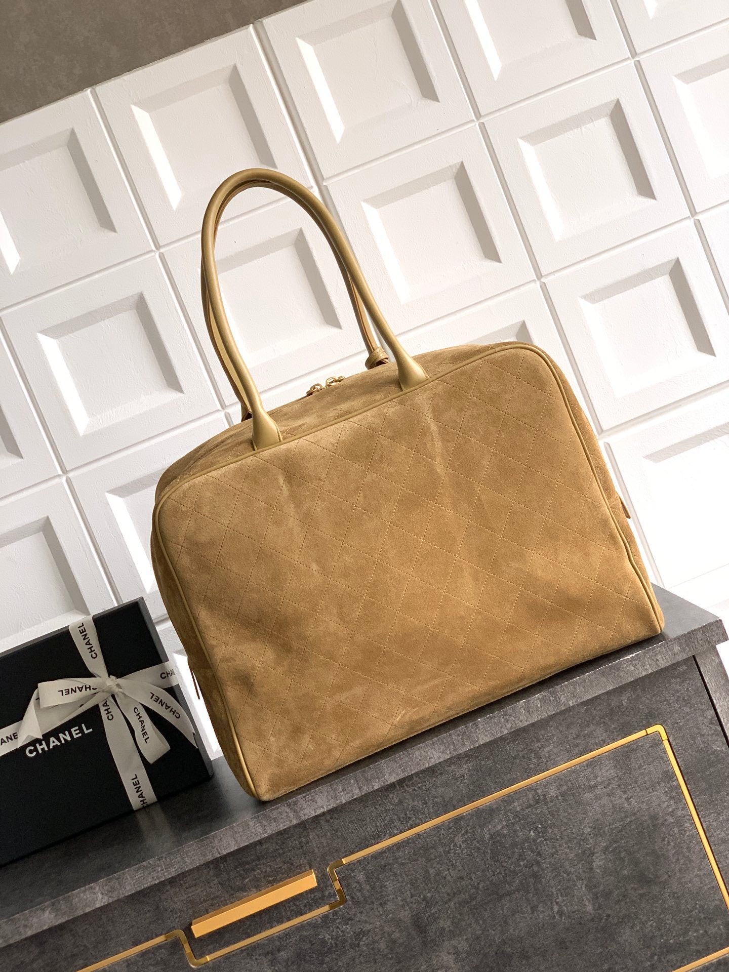 CHL XL suede bag new season 41 cm
