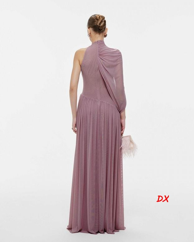 HERVE Party dress Dusty Pink wedding prom