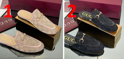 GU Stone Mule Shoes Woman 2 Color's 42