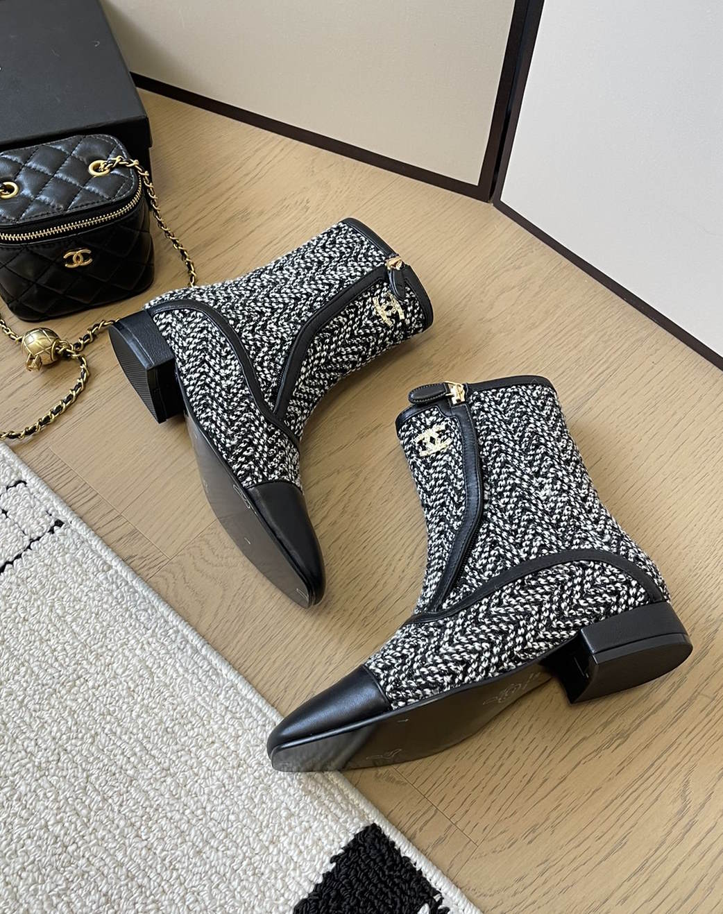 CHL tweed  Boots Woman 2 Color's 42