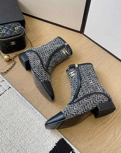 CHL tweed  Boots Woman 2 Color's 42