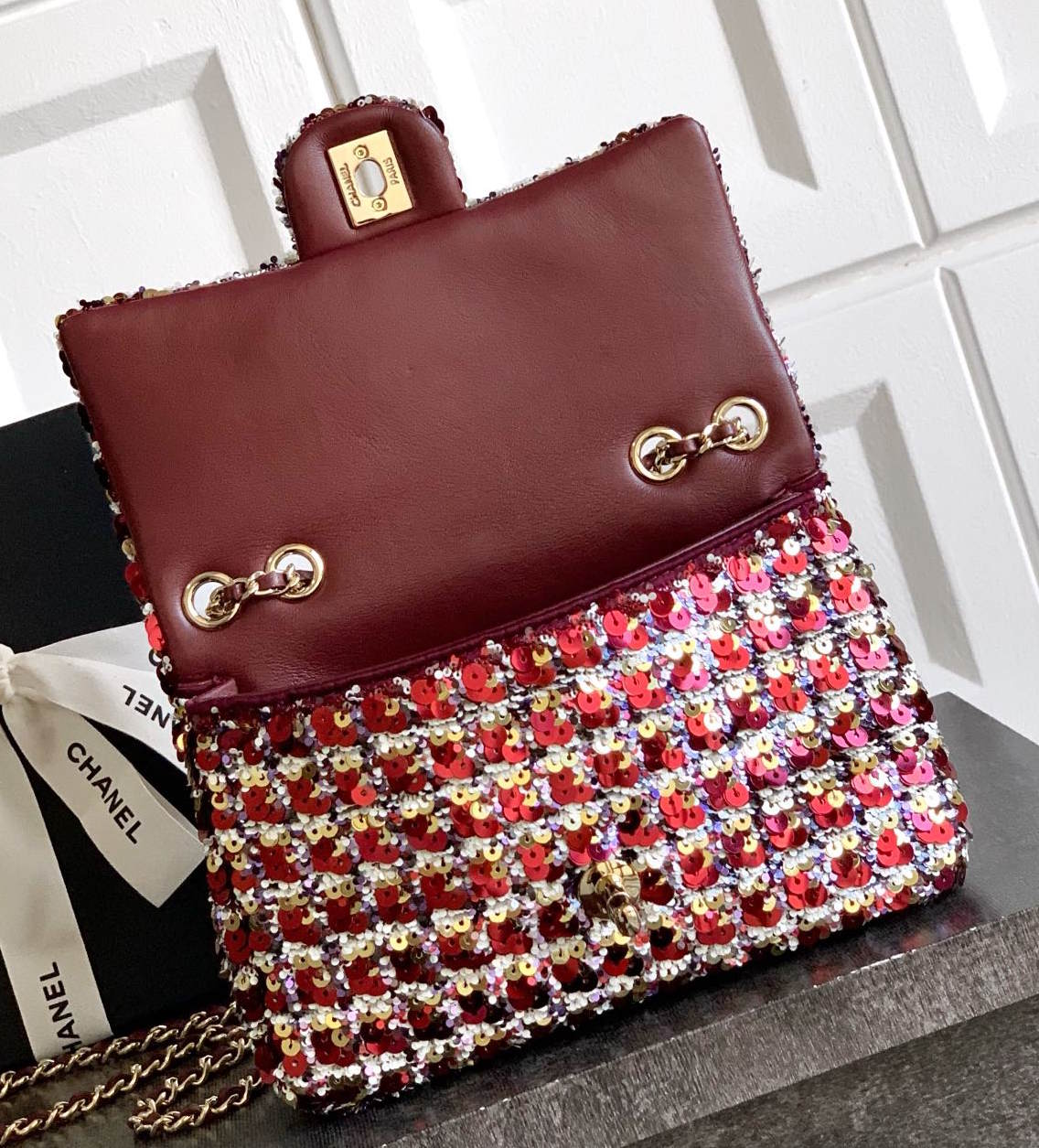 CHL Bag  Sequined 22 cm