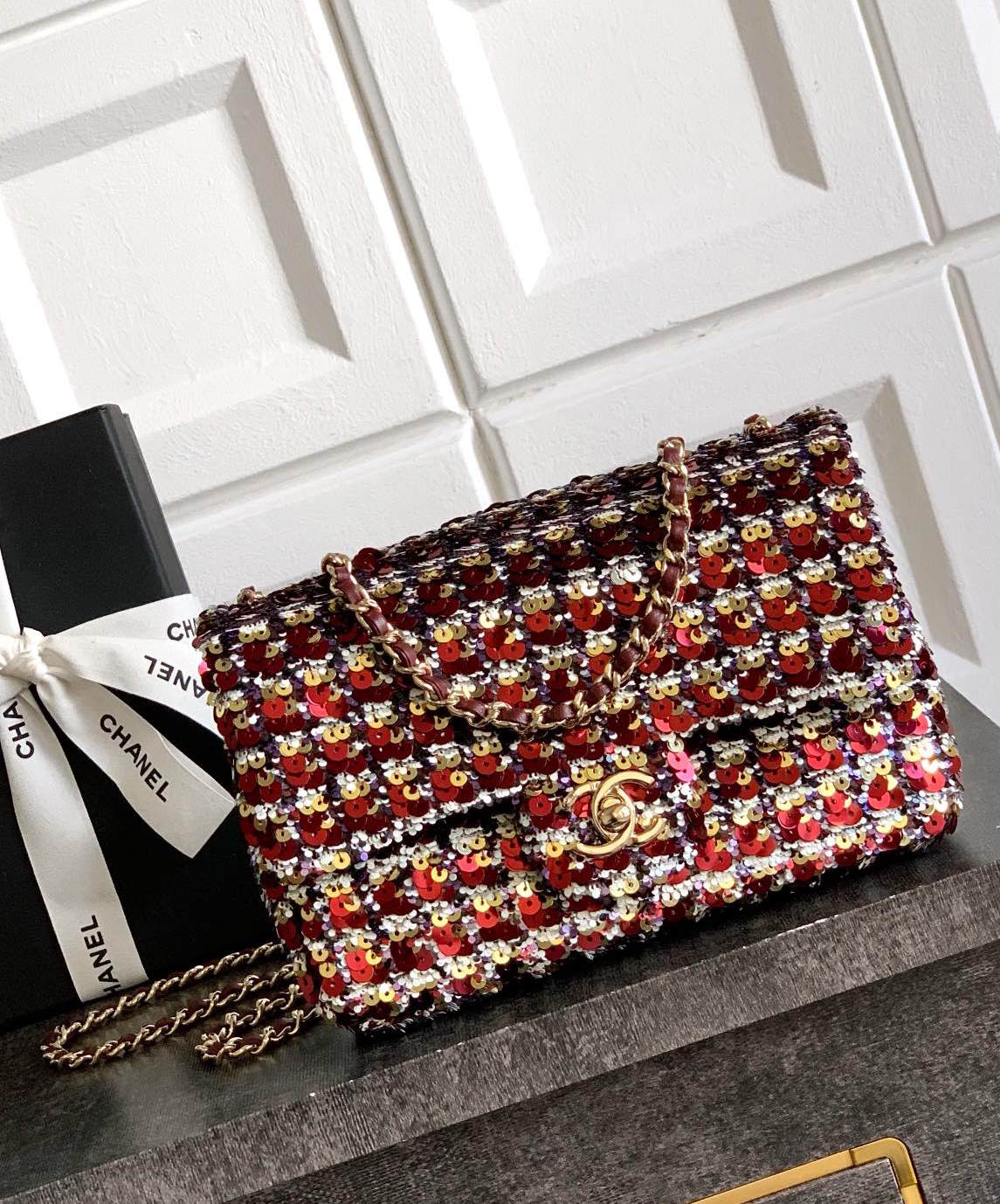 CHL Bag  Sequined 22 cm