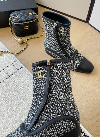 CHL tweed  Boots Woman 2 Color's 42