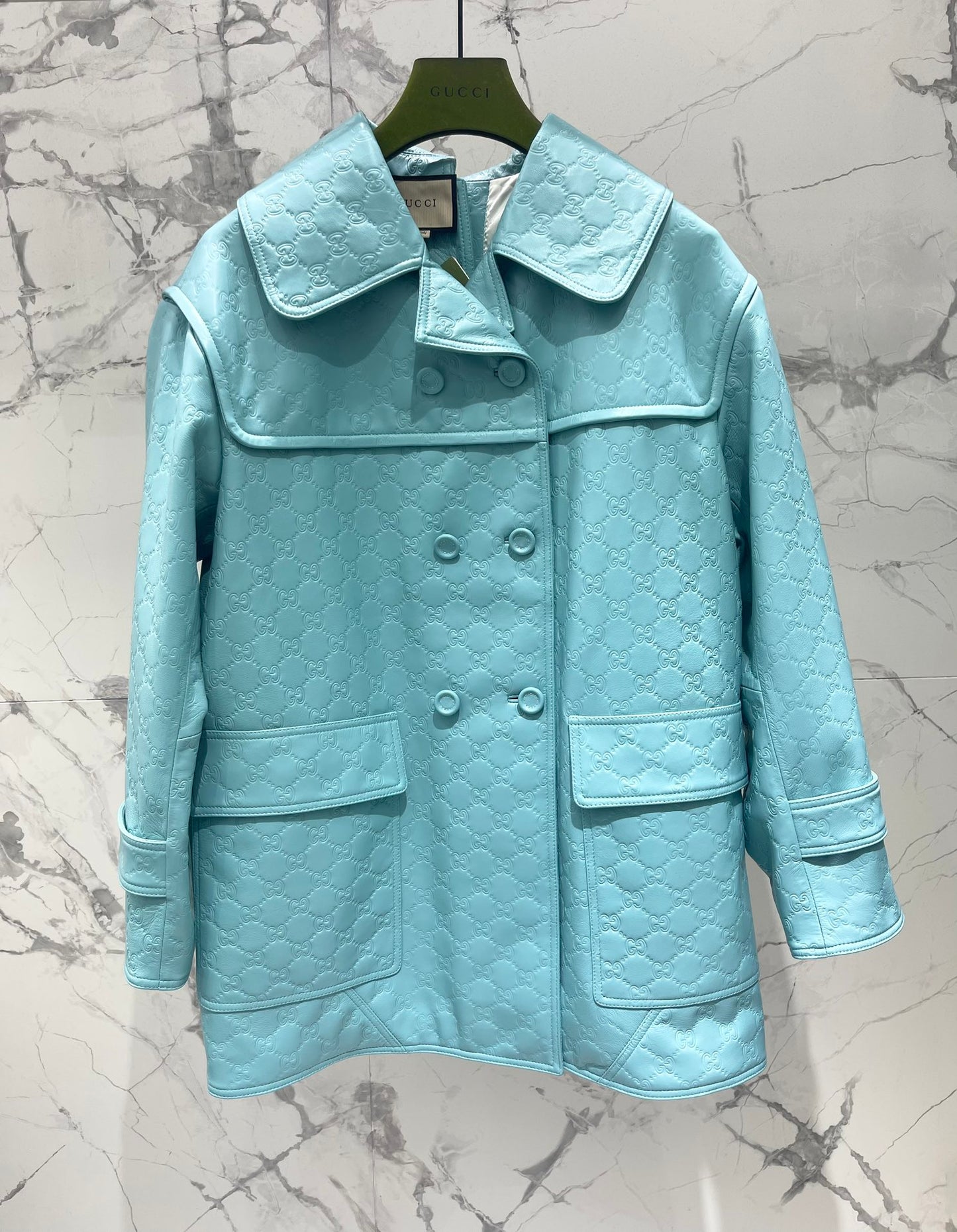 GU Leather Jacket  Woman