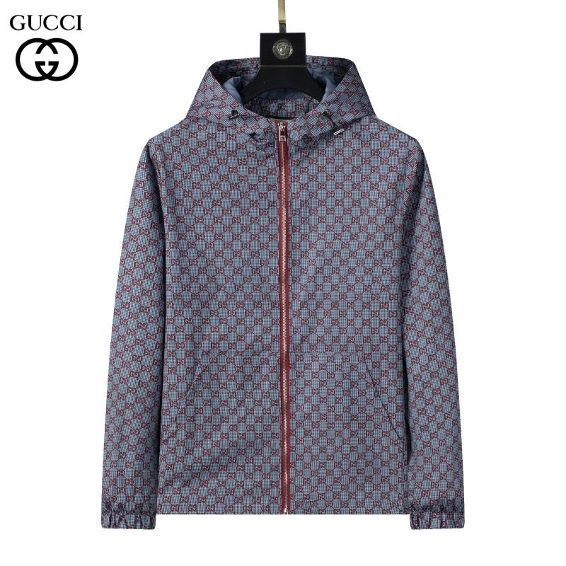 GU Monogram Jacket Windbreak Hoodie 2 Color 's