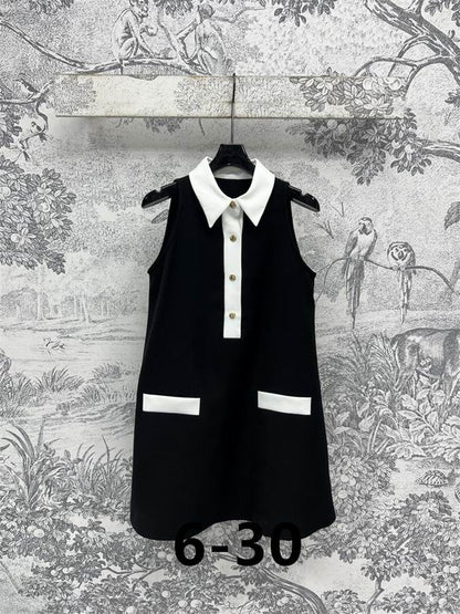 LU Technical Gabardine Polo Dress Limited