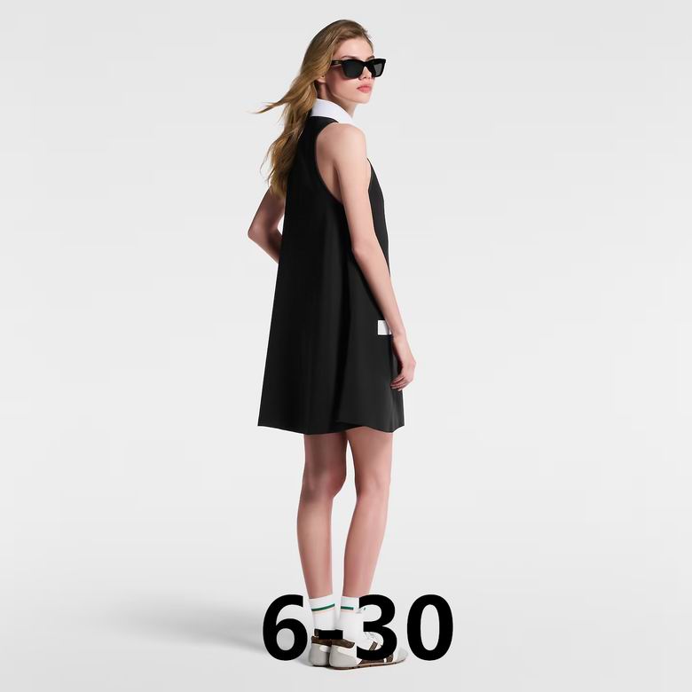 LU Technical Gabardine Polo Dress Limited