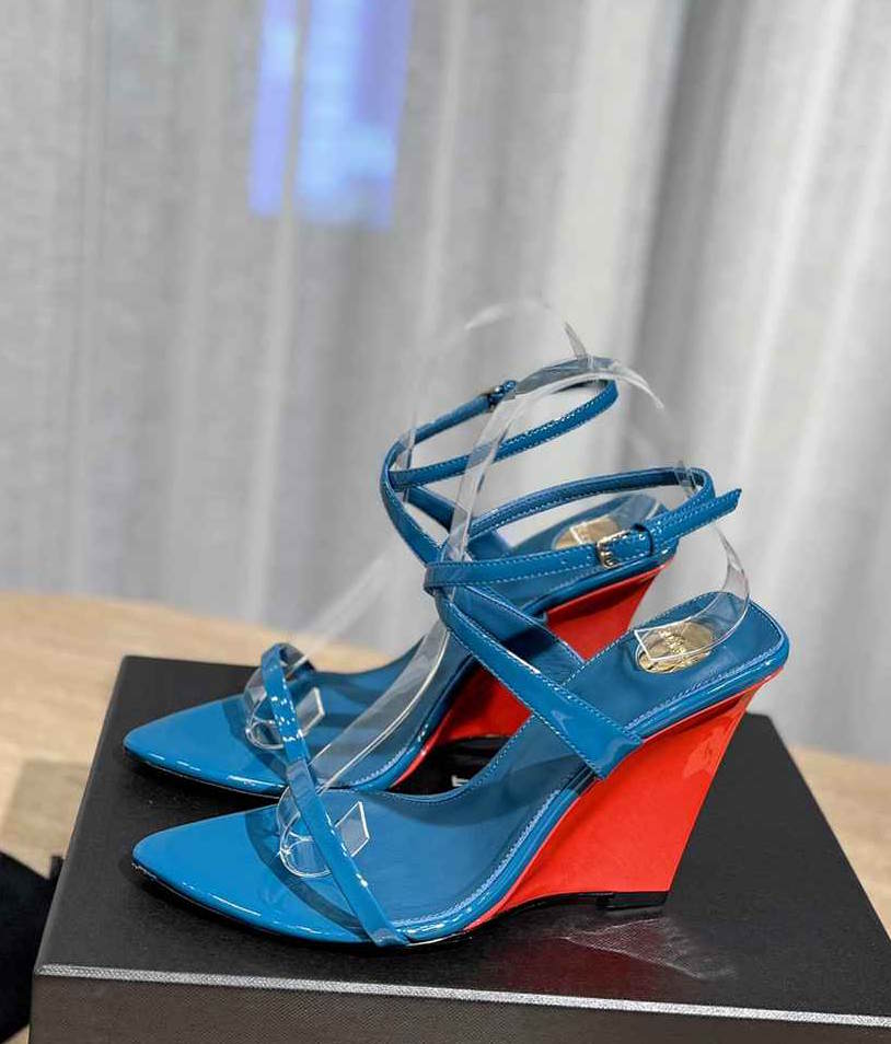 Y L Shoes  Woman Wedge 2 Color's 42